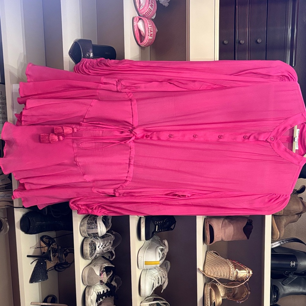 Karina Grimaldi Pink Mini Dress